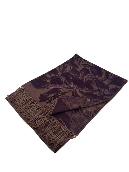 (image for) Peony Blossom Pashmina Grape