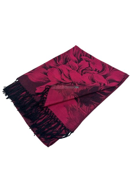 (image for) Peony Blossom Pashmina Fuschia