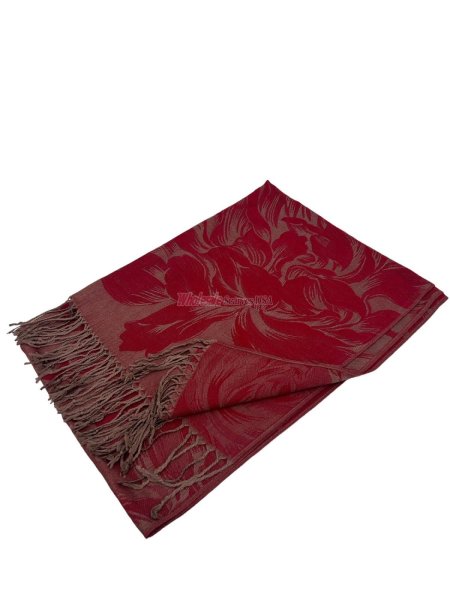 (image for) Peony Blossom Pashmina Maroon