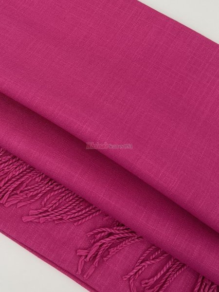 (image for) Silky Light Solid Pashmina Fuchsia