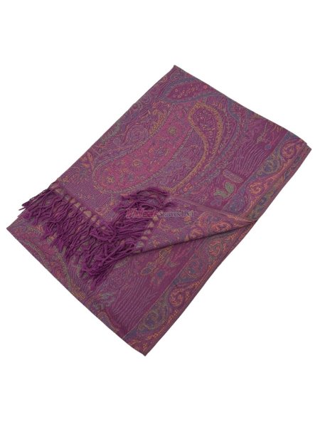 (image for) Tapestry Style Paisley Pashmina Purple Multi