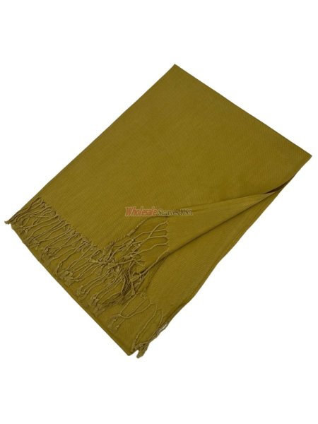 (image for) Solid Pashmina Golden Rod