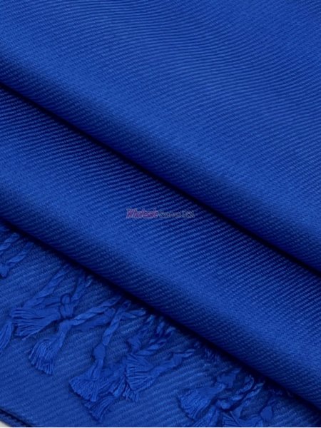 (image for) Solid Pashmina Royal Blue