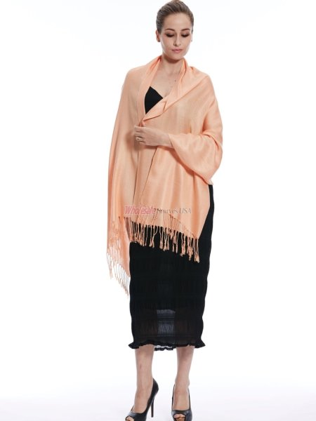 (image for) Super Solid Pashmina Rose Cloud