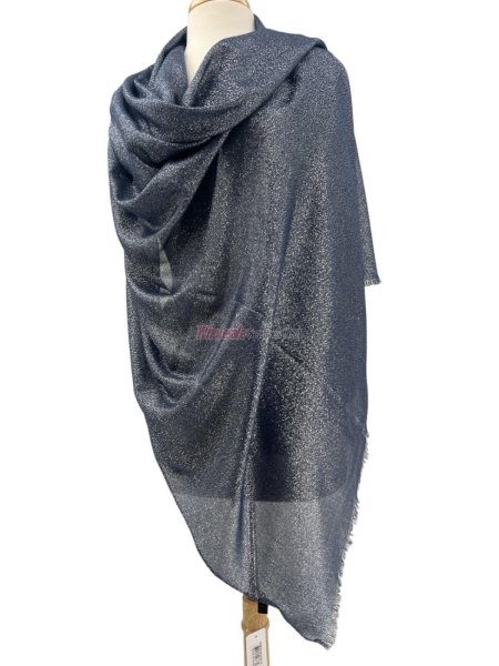 (image for) Shimmer Solid Wrap Navy
