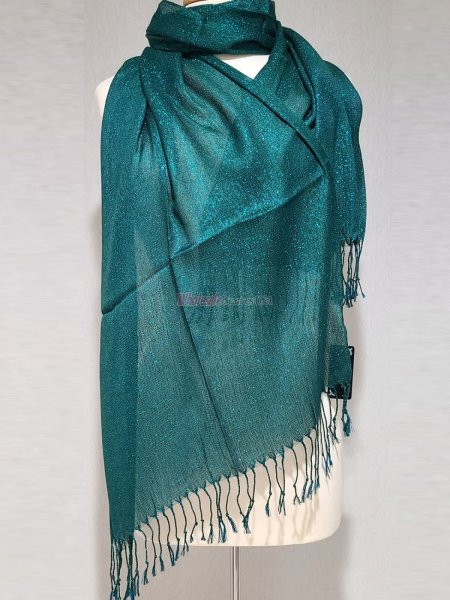 (image for) Sheer Metallic Scarf 1 DZ, Asst Color