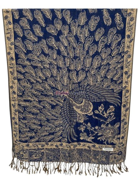 (image for) Metallic Peacock Pashmina ( 12 colors , 1 Doz)