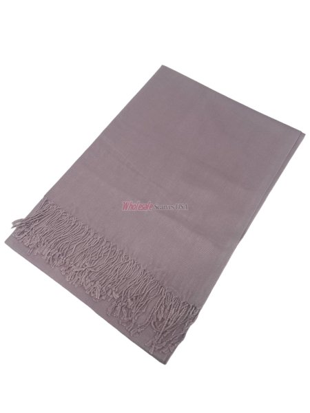 (image for) Solid Pashmina Thistle