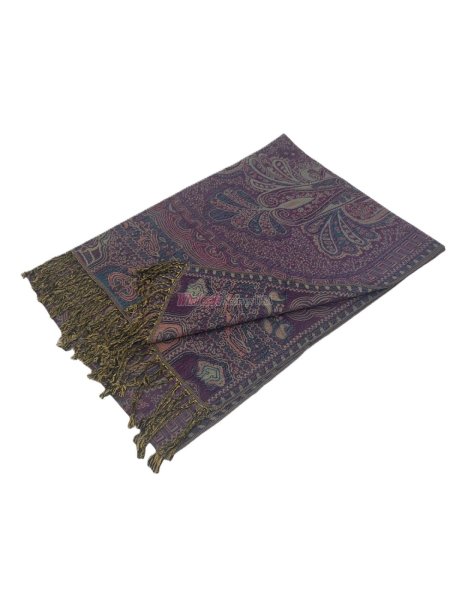 (image for) Giant Paisley Shawl Medium Orchid