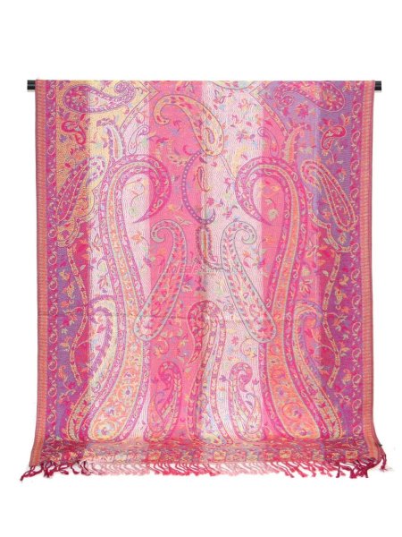 (image for) Rainbow Paisley Pashmina PL041-10