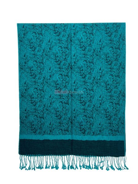 (image for) Paisley Jacquard Shawl 1 DZ, Asst. Color