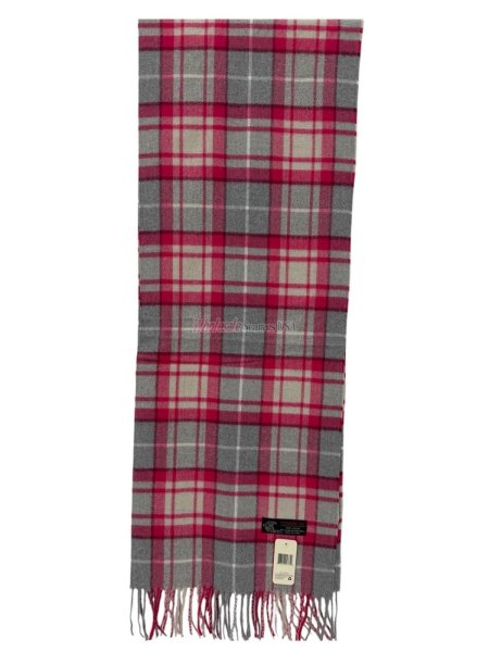 (image for) Cashmere Feel 12/pack Scarf Pink/Grey