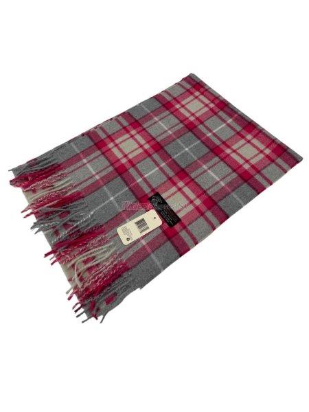 (image for) Cashmere Feel 12/pack Scarf Pink/Grey