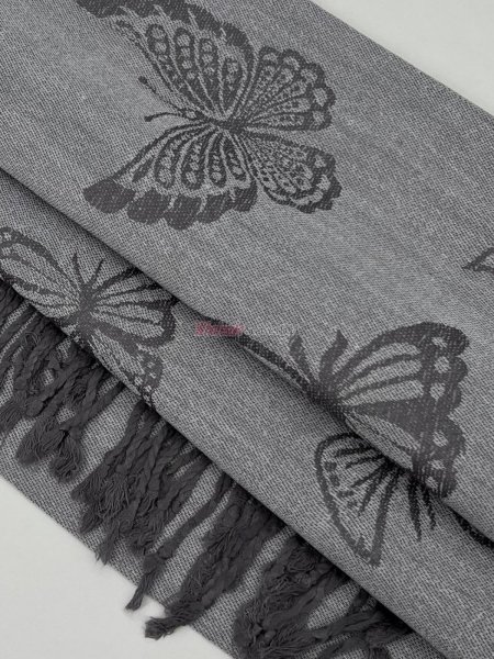 (image for) Butterfly Pashmina Shawl 1 DZ, Asst. Color