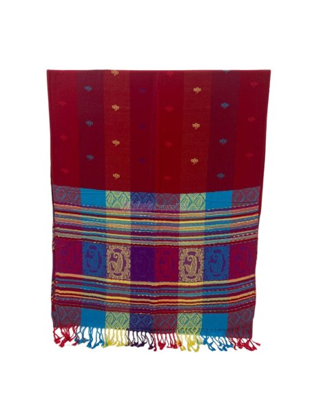 (image for) Paisley Stripe Pashmina 1 DZ, Asst. Color