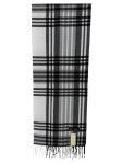 (image for) Cashmere Feel 12/pack Scarf Black/White