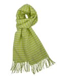 (image for) Cashmere Feel Pattern Scarf Lime 12-pack