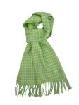 (image for) Cashmere Feel Pattern Scarf Mint 12-pack