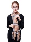 (image for) Woven Classic Scarf A67 Beige 12-pack