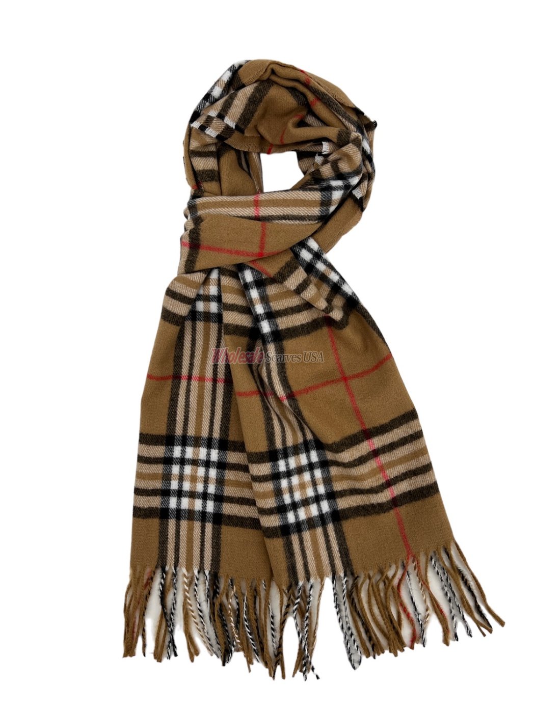(image for) Woven Classic Scarf A67 Beige 12-pack
