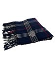 (image for) Cashmere Feel Classic Scarf navy 12-pack