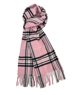 Woven Classic Scarf A67 Pink 12-pack