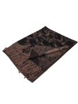 (image for) Peony Blossom Pashmina Brown