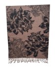 (image for) Peony Blossom Pashmina Brown