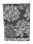 (image for) Peony Blossom Pashmina Grey