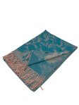 (image for) Peony Blossom Pashmina Sky Blue