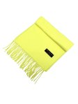 (image for) Woven Plain Scarf Bright Yellow