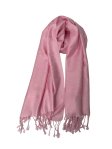 (image for) Paisley Jacquard Shawl Light Pink