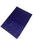 (image for) Paisley Jacquard Shawl Blue Violet