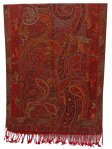 (image for) Tapestry Style Paisley Pashmina Red Multi