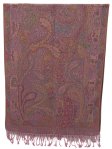 (image for) Tapestry Style Paisley Pashmina Pink Multi