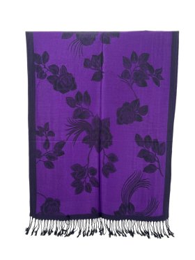 Rose Pashmina Purple