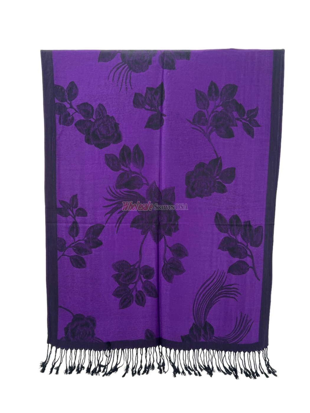 (image for) Rose Pashmina Purple