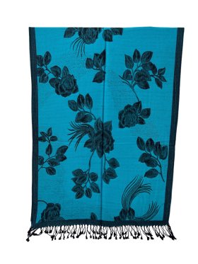 Rose Pashmina Turquoise