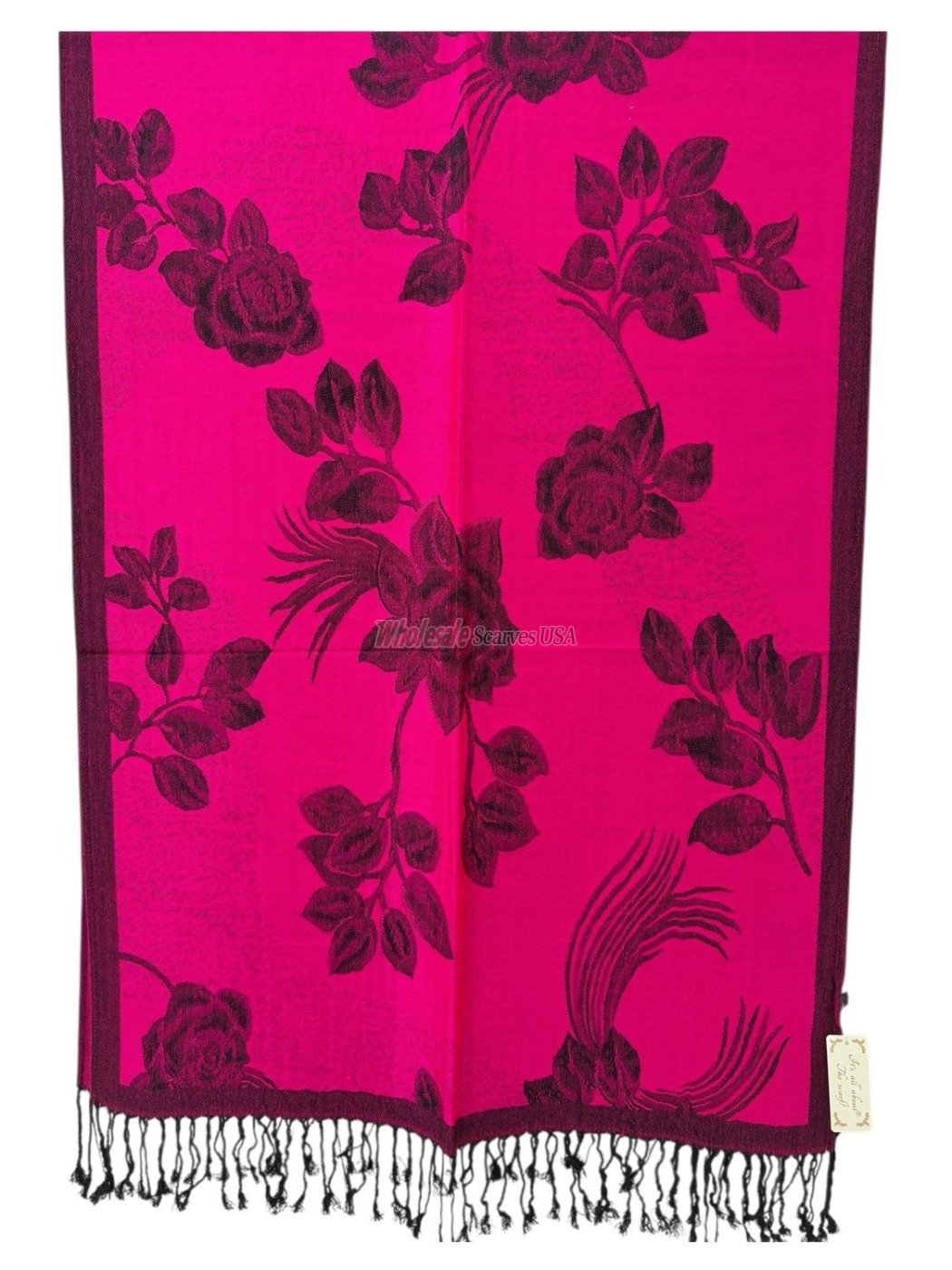 (image for) Rose Pashmina Fuchsia