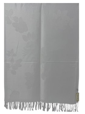 Rose Pashmina White