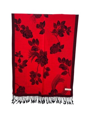 Rose Pashmina Red