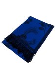 (image for) Rose Pashmina Royal Blue