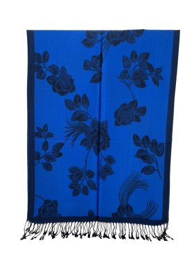 Rose Pashmina Royal Blue