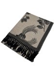 (image for) Rose Pashmina Black/Beige