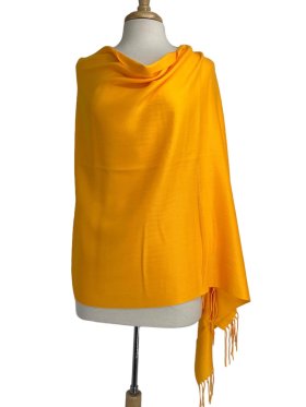 Wrap for Wedding Evening Party Yellow