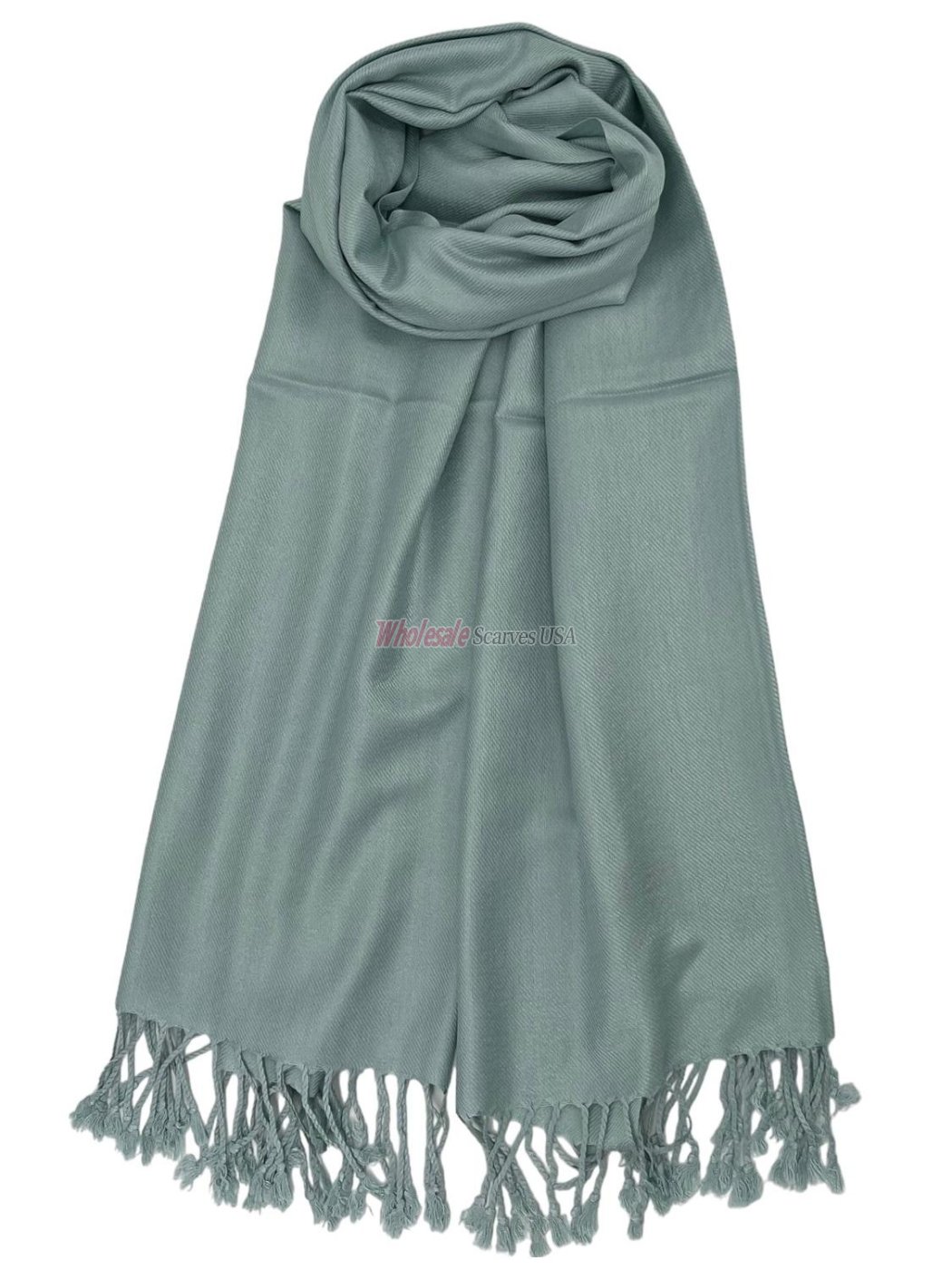 (image for) Solid Pashmina Powder Blue - Click Image to Close
