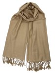 (image for) Solid Pashmina Beige