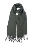 (image for) Solid Pashmina Charcoal