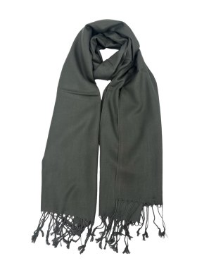 Solid Pashmina Charcoal