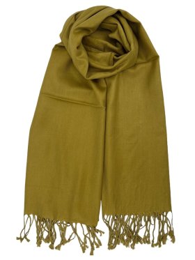 Solid Pashmina Golden Rod